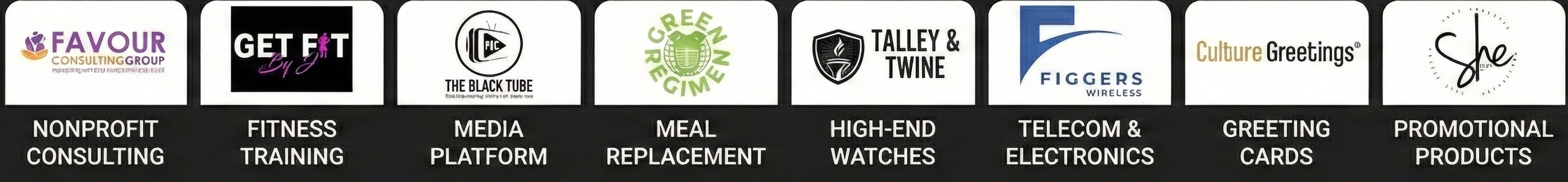 Black Dollar Network empowering industries - showcasing diverse Black-owned businesses across various sectors